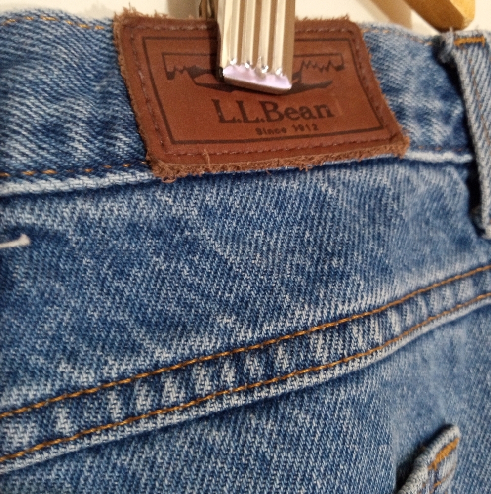 L.L. Bean Men's Flannel Lined Jeans - Picture 10 of 10